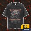 Bullet For My Valentine Through The Door Poisoned Ascendancy 2025 With Tour Dates Backprint Merch Unisex Two Sided Washed T-Shirt