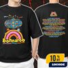 Bonnaroo Music And Arts Festival Eye Artwork With Line Up Backprint June 12-15 2025 At Manchester TN Unisex T-Shirt Merchandise