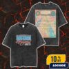 Guns N’ Roses Live Concert Poster June 20 2025 At Allianz Arena Munich Germany Vintage Washed Unisex T-Shirt