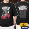 Iron Maiden Run For Your Lives World Tour Est 1975 With June 2025 Tour Dates At Birmingham-Manchester-London-Glasgow England-Scotland Eddie Ride A Bike Artwork Unisex T-Shirt