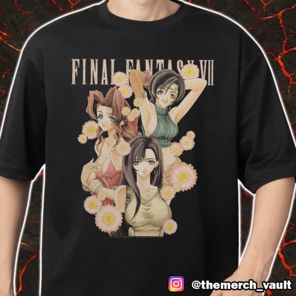 Final Fantasy VII Flower Girls Capsule Wai4uclothing Unisex T-Shirt