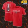 Metallica M72 Santa Clara Pop-Up Shop North American Tour June 20-22 2025 At Levi’s Stadium California Poster Artwork By Vance Kelly Two Sides Unisex T-Shirt
