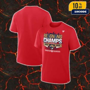 Florida Panthers Back-To-Back Stanley Cup Champions Parade Reigning Champs Stanley Cup Champions 2024-2025 Two Sides Unisex T-Shirt
