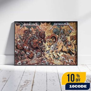 Full Shows Metallica M72 Denver No Repeat Weekend North American Tour June 27-29 2025 At Empower Field At Mile High Poster Event Artwork By Juan Ma Orozco Landscape Poster Canvas