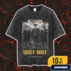 Death Angel Act III North American Tour 2025 With Toxic Holocaust x Lions At The Gate x Misfire Tour Dates Backprint Merch Unisex Two Sided Washed T-Shirt