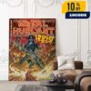 Trivium With Special Guest Jinjer x Heriot Ascend Above The Ashes Tour 2025 With Tour Dates North American Tour Home Decor Poster Canvas