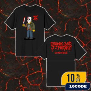 Ice Nine Kills Thank God It’s Friday Celebrating 45 Years Of Fear D’Oh Go Into The Woods Unisex T-Shirt New Arrivals
