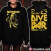 Iron Maiden Run For Your Lives World Tour 2025-26 Eddie’s Dive Bar Charged With Trooper Unisex Hoodie, T-Shirt