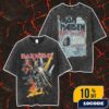 Full Shows Poster Artwork By Brandon Heart Metallica M72 Santa Clara 20-22 June 2025 North American Tour At Levi’s Stadium No Repeat Weekend Merch Unisex Two Sided Washed T-Shirt
