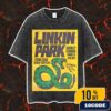 Iron Maiden Run For Your Lives World Tour Event Tee Artwork At London Stadium England June 28 2025 Eddie Artwork By Herve Monjeaud Merch Unisex Two Sided Washed T-Shirt