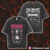 Metalfest Open Air Festival June 6-8 2025 At Lochotin Amphitheatre Pilsen Krampus Face Artwork With Line Up Print On Back Merch Unisex Two Sided Washed T-Shirt