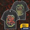 Queens Of The Stone Age June 21 2025 At Huntington Bank Pavilion Chicago Illinois USA The End Is Nero Poster Artwork By Arcane Path Print Co Vintage Washed Unisex T-Shirt