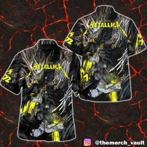 Metallica 72 Seasons Trending Summer Collection Hawaiian Shirt And Beach Shorts