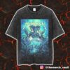 Metallica M72 Charlotte May 31 2025 North American Tour At Bank Of America Stadium Poster Event Artwork Design By NC Winters Vintage Washed Unisex T-Shirt