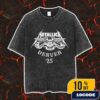 Zakk Sabbath American Winter Tour 2025 Poster Tour Dates With Special Guests Dark Chapel Merch Unisex Two Sided Washed T-Shirt
