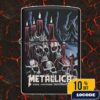 Metallica M72 Santa Clara Night 2 Poster Event Artwork By Brandon Heart June 22 2025 North American Tour At Levi’s Stadium No Repeat Weekend Lighter Box