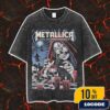 Metallica M72 Santa Clara Night 2 Poster Event Artwork By Brandon Heart June 22 2025 North American Tour At Levi’s Stadium No Repeat Weekend Two Sides Washed Unisex T-Shirt