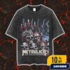 Metallica M72 Santa Clara First Night North American Tour June 20 2025 At Levi’s Stadium California Poster Artwork By Brandon Heart Show Print Tee Two Sides Unisex Washed T-Shirt