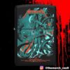 Metallica M72 ATL June 3 2025 World Tour At Mercedes Benz Stadium Atlanta GA Poster Show Design Artwork By Dave Quiggle Lighter Box