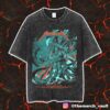 Metallica M72 ATL June 3 2025 North American Tour At Mercedes Benz Stadium Atlanta GA Poster Show Design Artwork By Dave Quiggle Two Sides Merch Unisex Washed T-Shirt