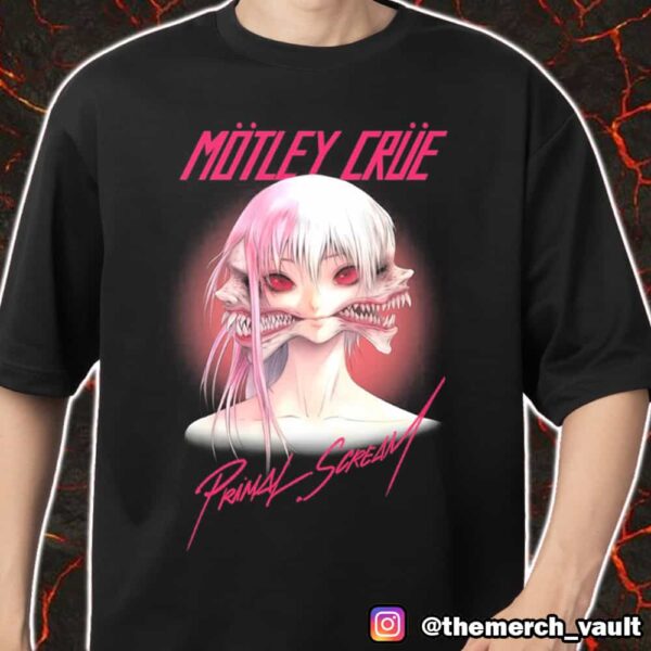 Motley Crue Primal Scream By Brando Chiesa Rockabilia Exclusive Unisex T-Shirt