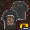 Metallica M72 Denver June 27-29 2025 North American Tour Two Nights No Repeats At Empower Field At Mile High Stadium Artwork Event Tee Merch Unisex Two Sided Washed T-Shirt