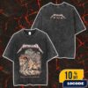 Linkin Park From Zero World Tour July 1 2025 Dusseldorf Poster Art By Frank Maddocks At Merkur Spiel-Arena Vintage Washed Unisex T-Shirt