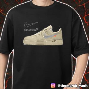 Off-White x Nike Air Force 1 Low Sesame Fall 2025 Sneaker Unisex T-Shirt