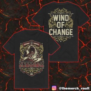 Official Scorpions European Tour 2025 Celebrating 60 Years Of Rock Wind Of Change Crossing Borders ESTD 1965 Unisex T-Shirt