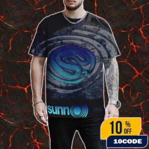Official Screen Prints Sunn O))) Poster Design Artwork By JOHRICE At Hellfest June 19-22 2025 At Clisson France All Over Print Graphic T-Shirt, Hoodie