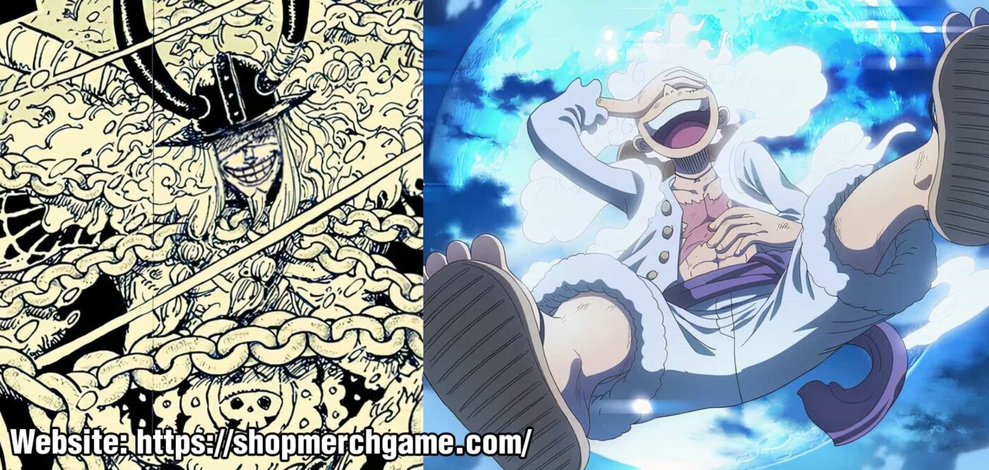 One Piece Loki And Luffy Gear 5 Banner Post
