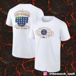 Paris Saint-Germain 2025 Champions League Winners Roster Jersey Unisex T-Shirt