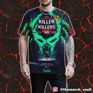 Predator Killer Of Killers We Must Kill It Or It Will Kill Us All Poster Movie June 6 2025 All Over Print Graphic T-Shirt, Hoodie