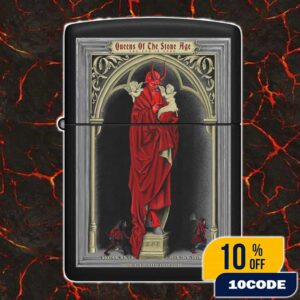 Queens Of The Stone Age The End Is Nero Tour June 10 2025 At Boston MA MGM Music Hall At Fenway Poster Show Limited Lighter Box