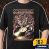 Coming Home To Europe 60 Years Of Scorpions Euro Tour 2025 With Tour Dates Backprint Unisex T-Shirt Merchandise