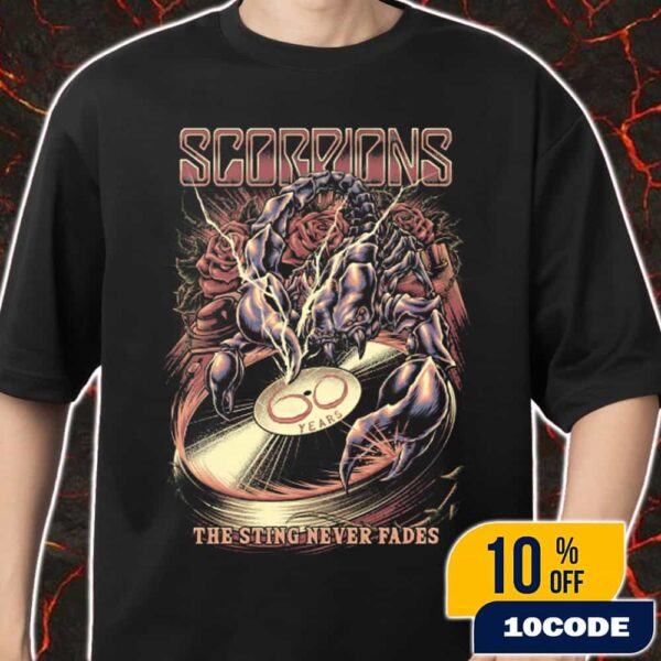 Scorpions The Sting Never Fades Merch Unisex T-Shirt