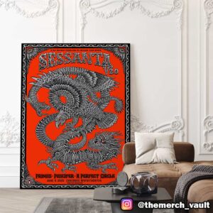 Sessanta V2.0 61st Birthday For Maynard James Keenan June 6 2025 At The Cascades Amphitheater Ridgefield Washington Poster Design By Emek Studios Poster Canvas Home Decor