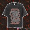 Metallica M72 Tampa Poster Show Design Artwork By Andrew Cremeans June 6 2025 North American Tour At Raymond James Stadium Tampa Florida Vintage Washed Unisex T-Shirt