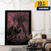 Queens Of The Stone Age Tour The End Is Nero June 17 2025 At KEMBA Live Columbus Ohio Poster Design Artwork By Emek Studios Poster Canvas Home Decor