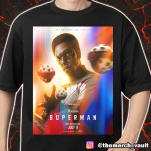Superman Edi Gathegi Is Mr Terrific July 11 2025 DC Studios Merch Unisex T-Shirt
