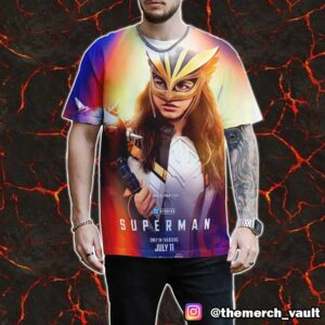 Superman Nathan Fillion Is Guy Gardner July 11 2025 DC Studios All Over Print Graphic T-Shirt, Hoodie