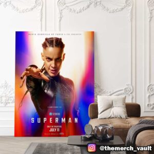 Superman Maria Gabriela De Faria As The Engineer July 11 2025 DC Studios Poster Canvas Home Decor