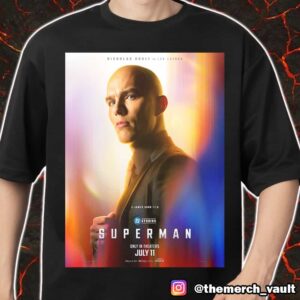 Superman Nicholas Hoult As Lex Luthor July 11 2025 DC Studios Merch Unisex T-Shirt
