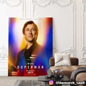 Superman Skyler Gisondo As Jimmy Olsen July 11 2025 DC Studios Poster Canvas Home Decor