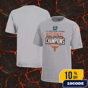 Texas Longhorns Champions 2025 NCAA Softball Women’s College World Series Champions Locker Room Unisex T-Shirt