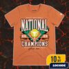 Texas Longhorns 2025 NCAA Softball Women’s College World Series Champions Two Sides Unisex Merch T-Shirt