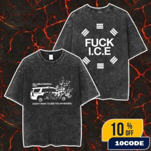 The Callous Daoboys New Merch Arrivals 2025 Fuck ICE Unisex Washed T-Shirt