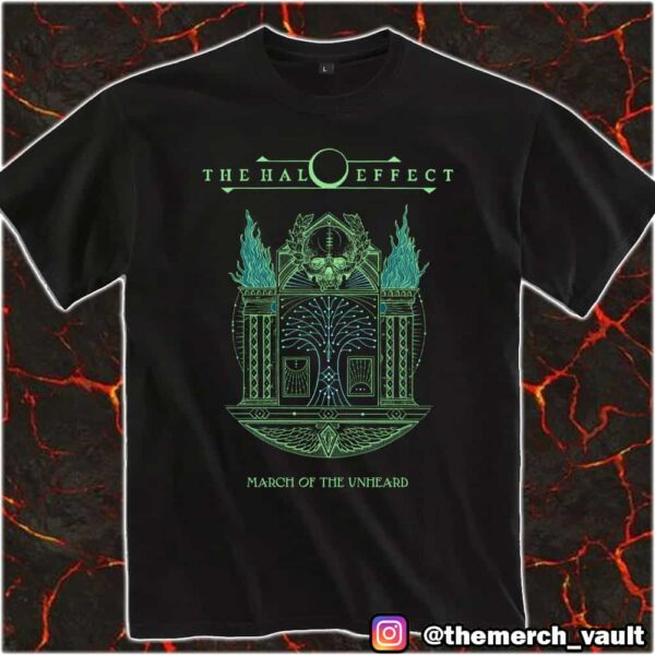 The Halo Effect Odyssey Music March Of The Unheard Cover Merch Unisex T-Shirt