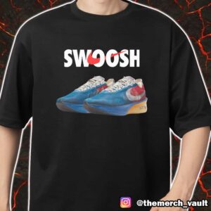 The Nike Swoosh Logo Vaporfly 4 Honors Steve Prefontaine’s Pre Montreal Track Spikes From 1975 Sneaker Merch Unisex T-Shirt