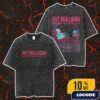 The Halo Effect Summer Shows 2025 Poster Tour Dates Merch Unisex Two Sided Washed T-Shirt